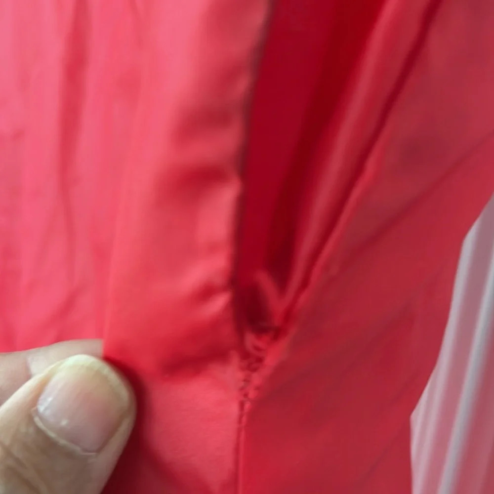 Vintage Ralph Lauren Swishy red track jogger windbreaker nylon pants small 90s - Picture 14 of 16